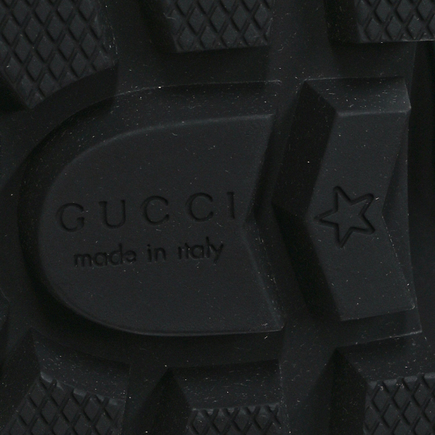 Gucci Calfskin Sylvie Web Womens Lace Up Combat Boots 35 Black 7 of 9