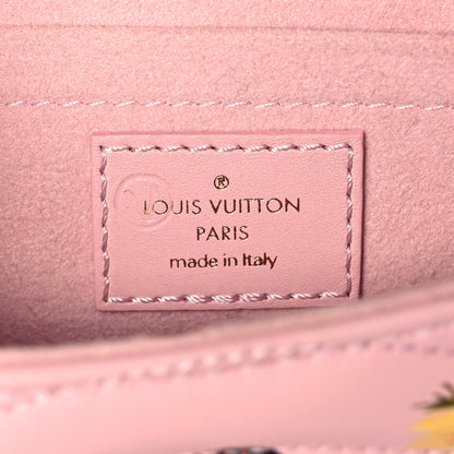 Louis Vuitton Calfskin Leopard Print New Wave Chain PM Light Pink 5 of 12