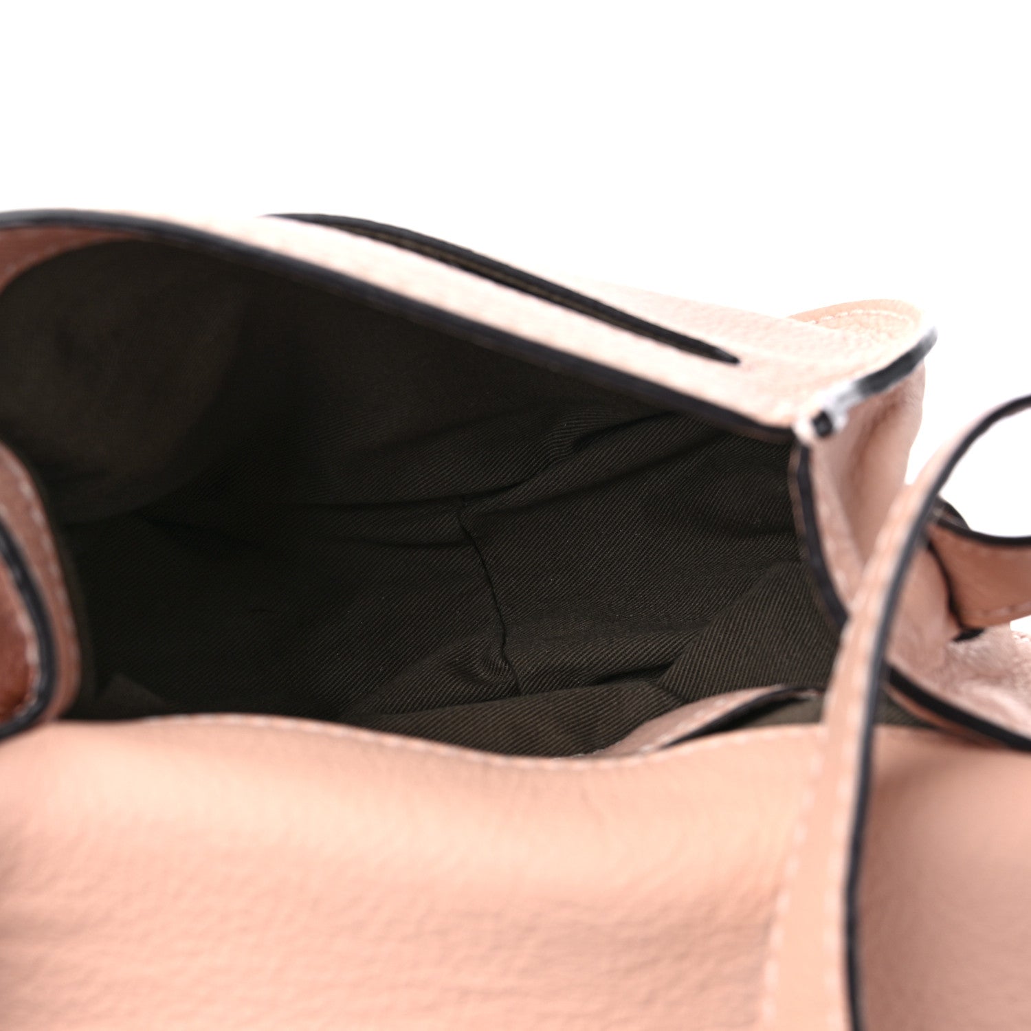 Chloe Grained Calfskin Small Marcie Saddle Bag Misty Lavender 5 of 9