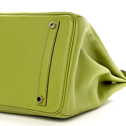 Hermes Togo Birkin 35 Vert Anis 10 of 13