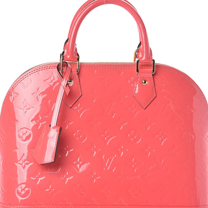 Louis Vuitton Vernis Alma PM Rose Litchi 7 of 9