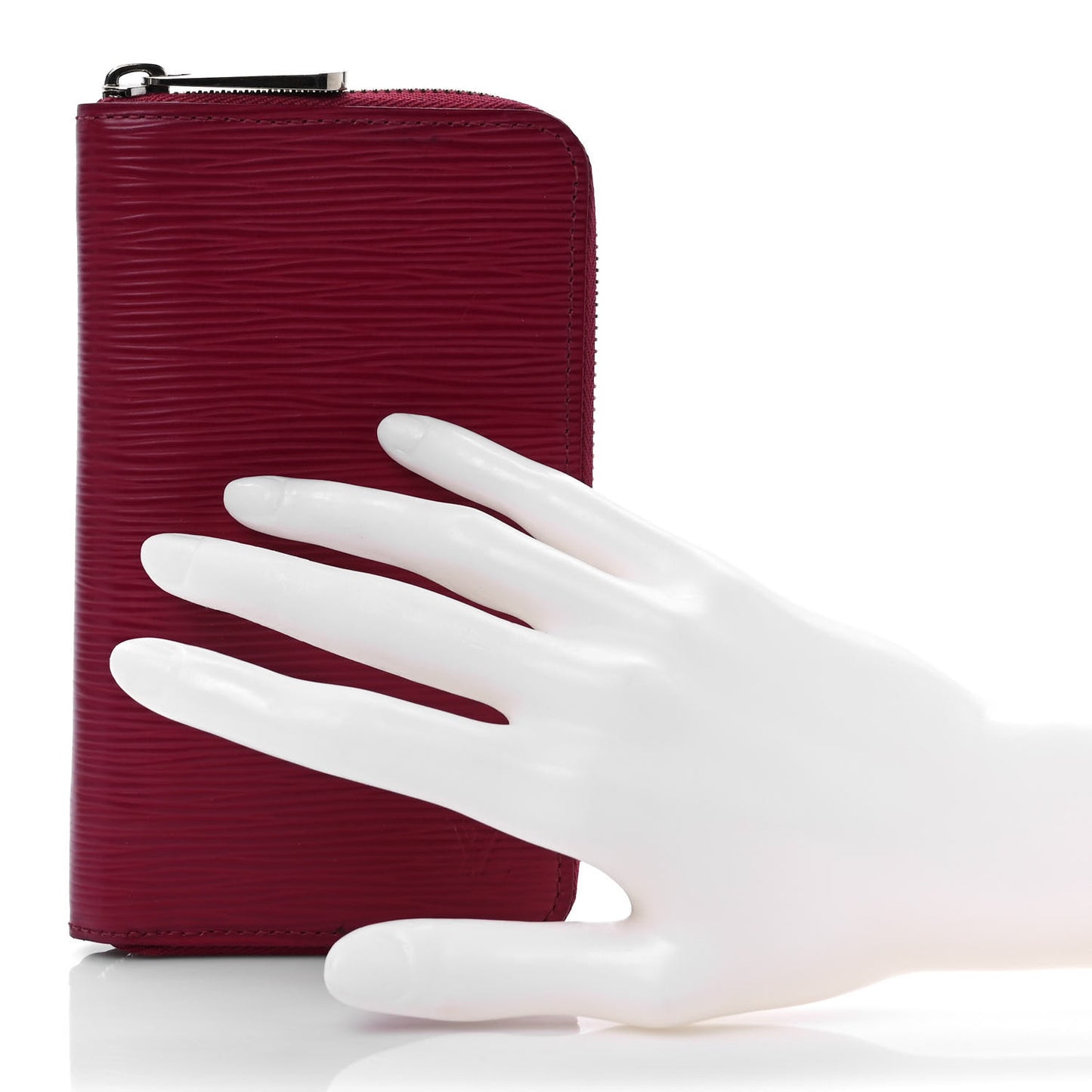 Epi Zippy Compact Wallet Fuchsia