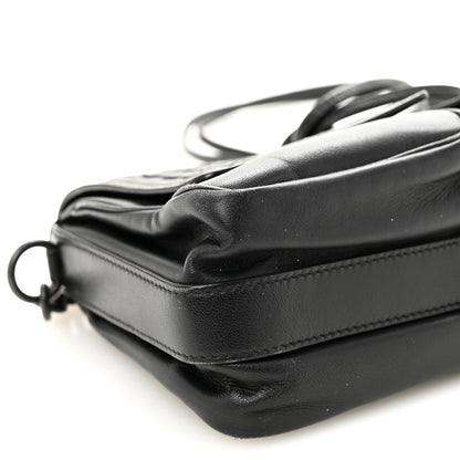 Bottega Veneta Nappa Intrecciato Small Double Pocket Flap Black 8 of 11