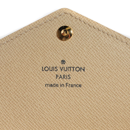 Louis Vuitton Damier Azur Long Origami Wallet 6 of 7