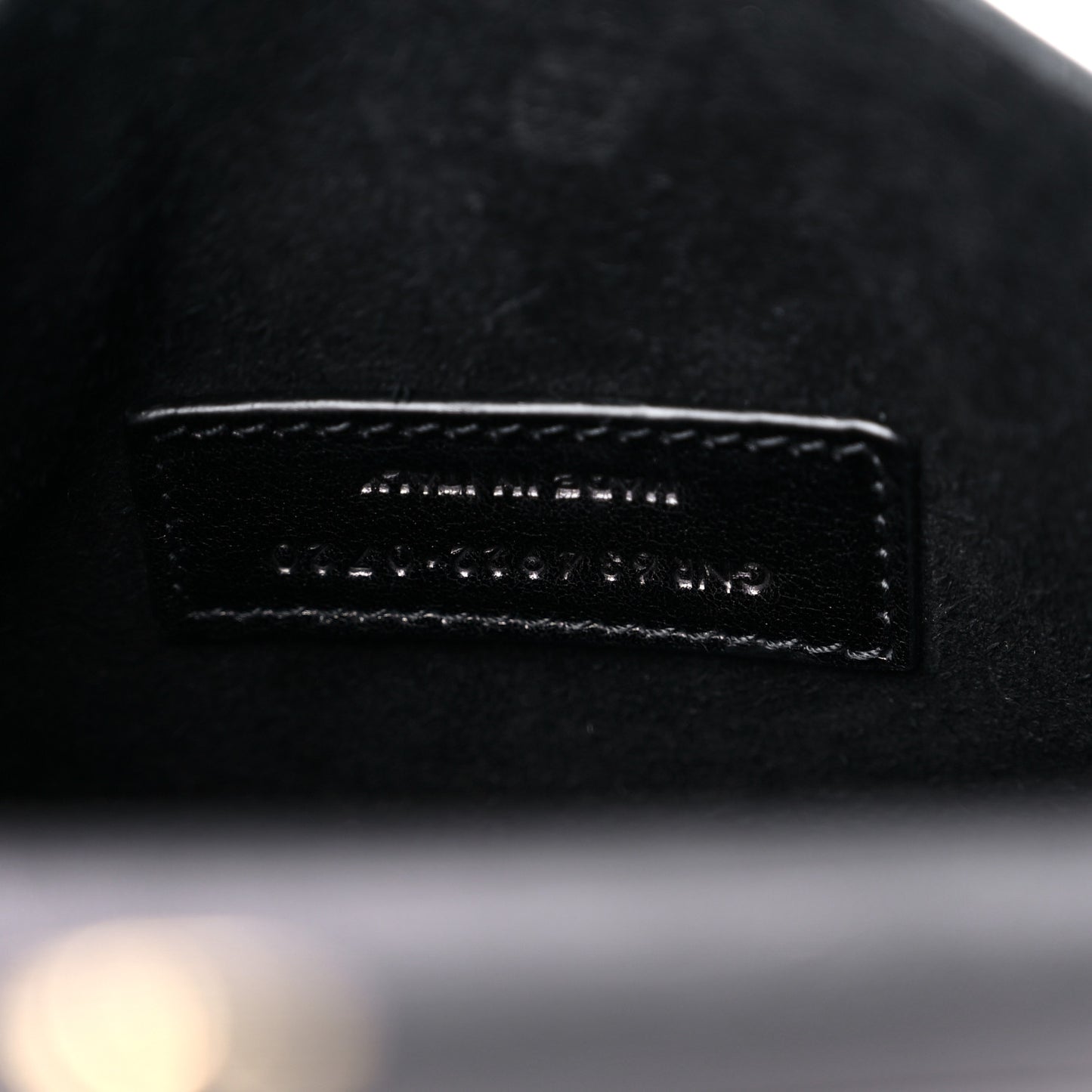 Smooth Calfskin Mini Classic Monogram Kaia Belt Black