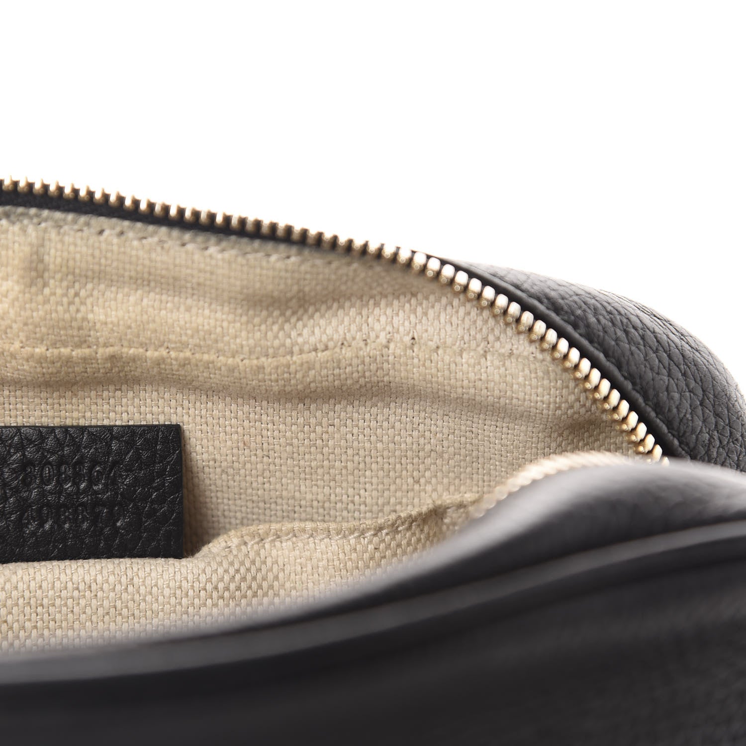 Gucci Pebbled Calfskin Small Soho Disco Bag Black 9 of 10