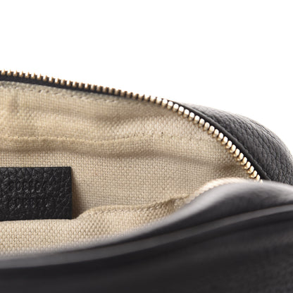 Gucci Pebbled Calfskin Small Soho Disco Bag Black 9 of 10
