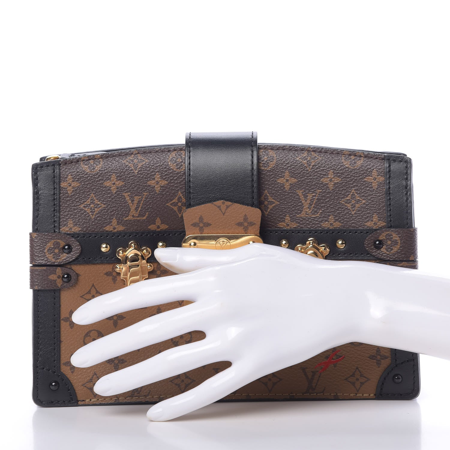 Louis Vuitton Reverse Monogram Trunk Clutch 2 of 11