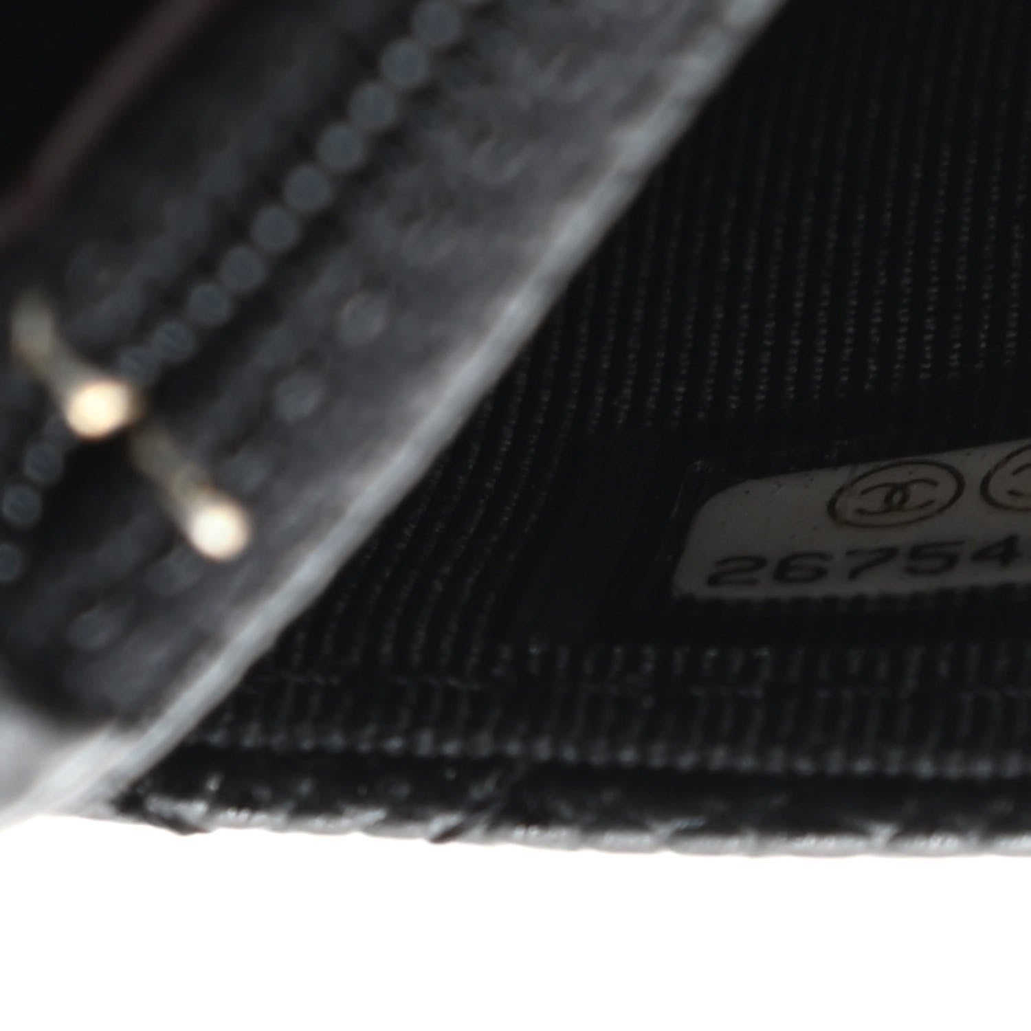 Chanel Caviar Quilted Wallet On Chain WOC Black 7 of 9