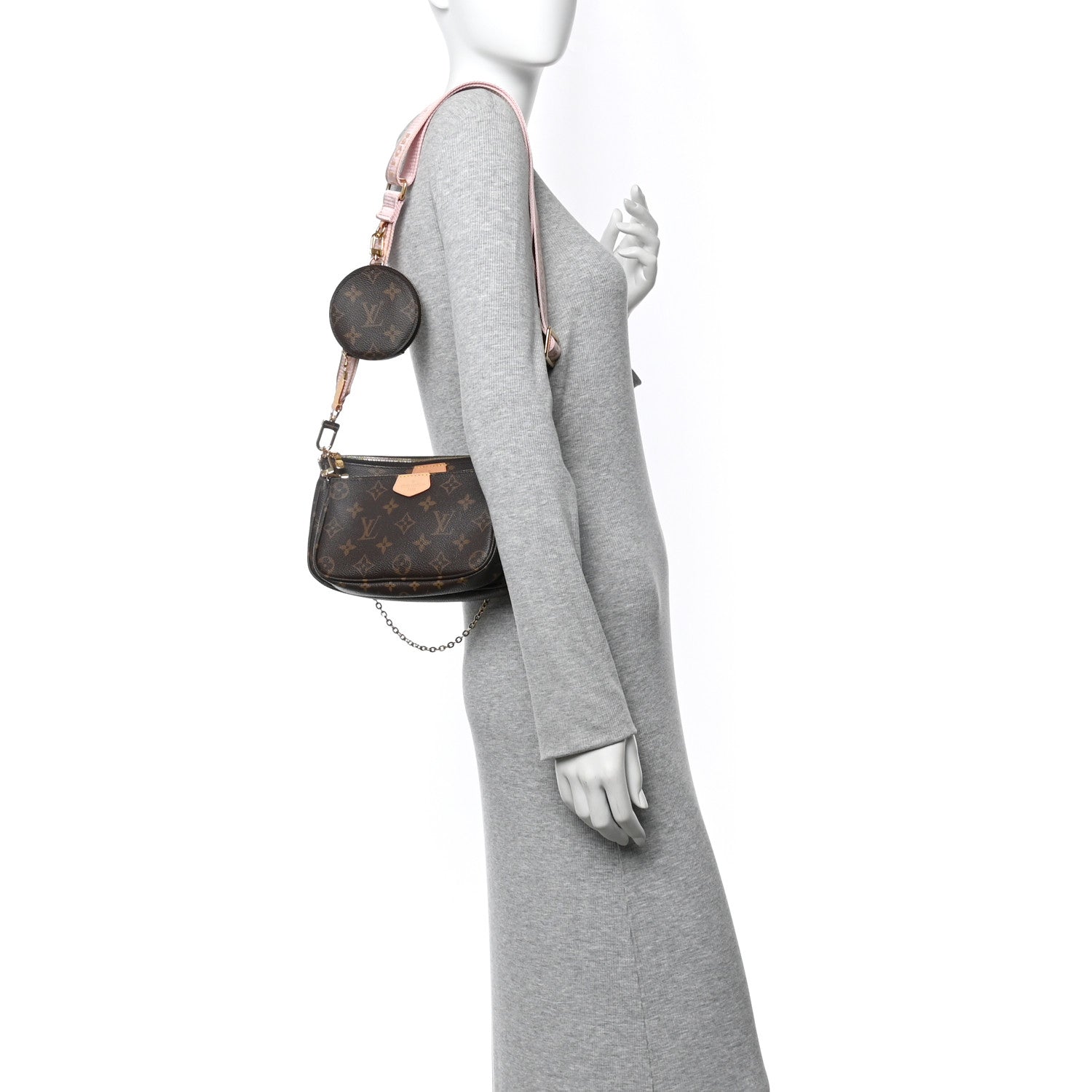 Louis Vuitton Monogram Multi Pochette Accessories Rose Clair 2 of 11