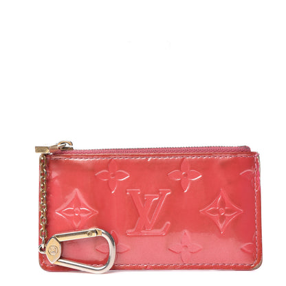 Louis Vuitton Vernis Key Pouch Framboise 1 of 12