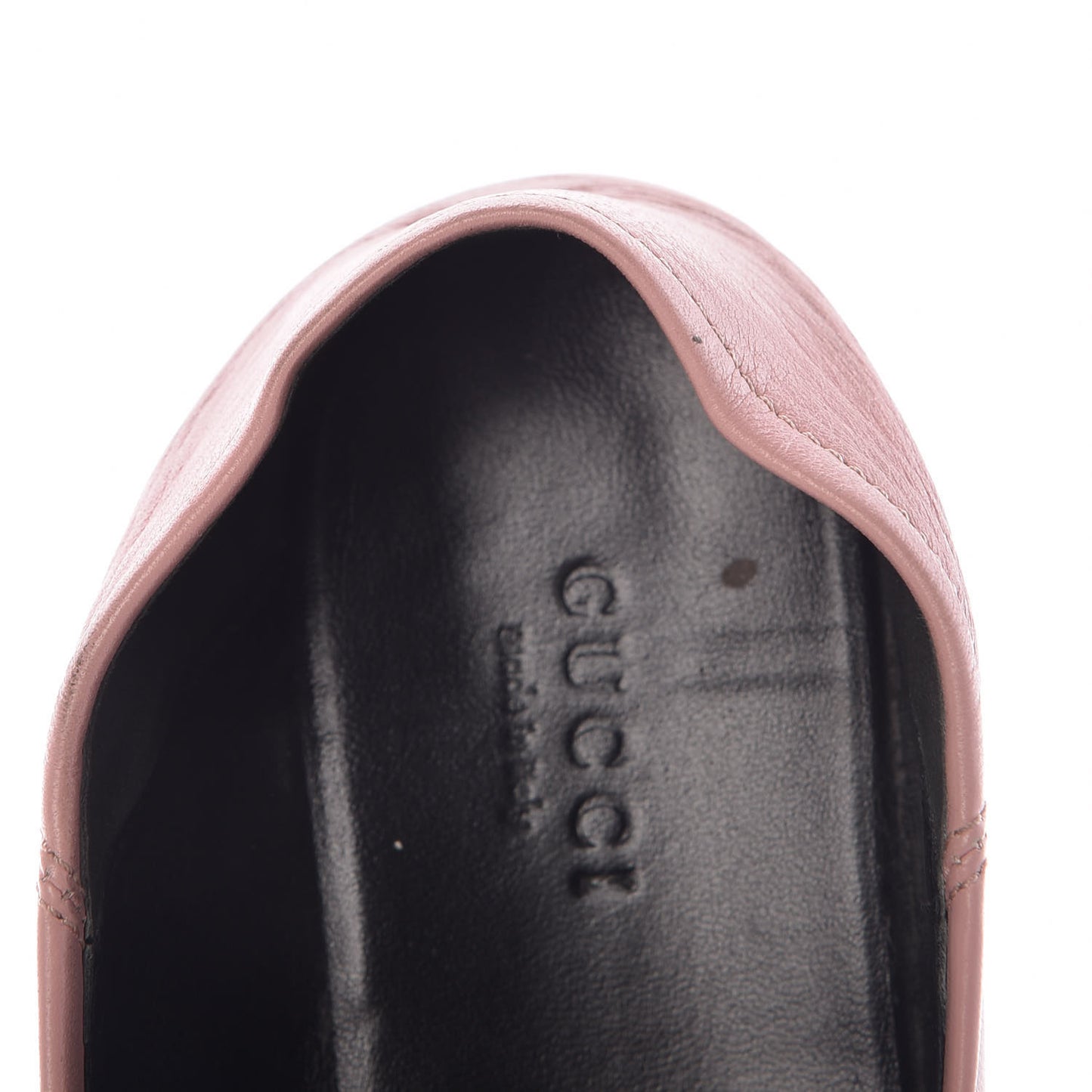 Lambskin Womens Brixton Horsebit Loafers 37.5 Perfect Pink