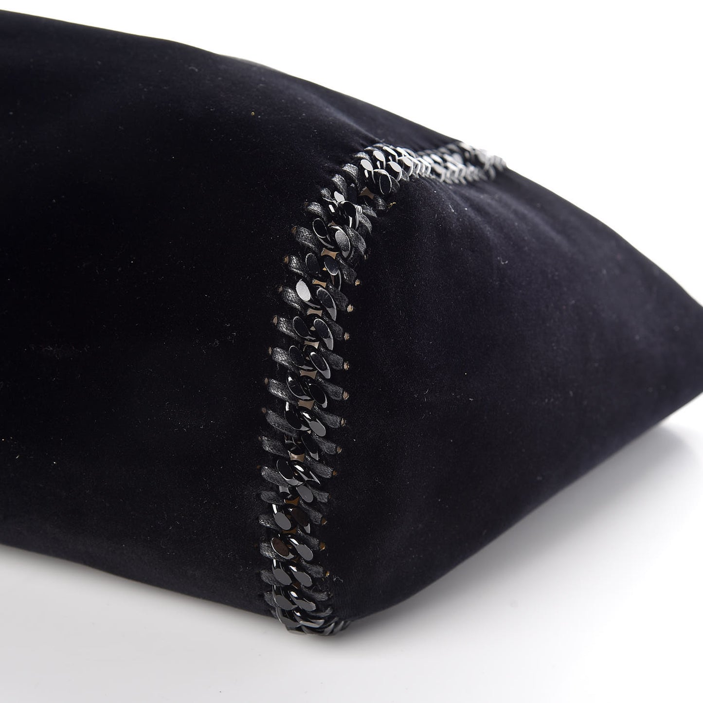 Velvet Falabella Reversible Tote Black