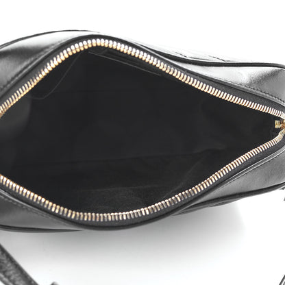 Saint Laurent Calfskin Matelasse Monogram Lou Camera Bag Black 5 of 8