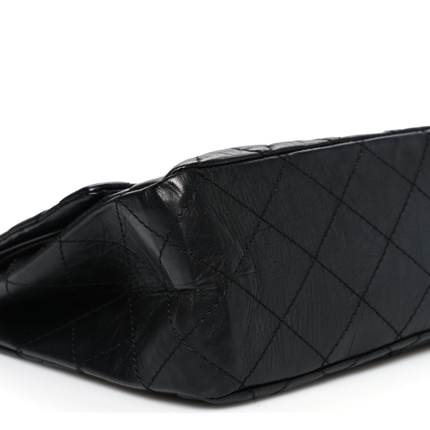 Chanel Aged Calfskin Quilted 2.55 Reissue 227 Flap Black 9 of 10
