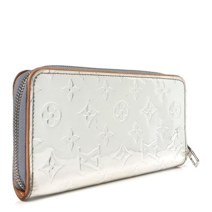 Louis Vuitton Monogram Mirror Zippy Wallet Silver 3 of 8