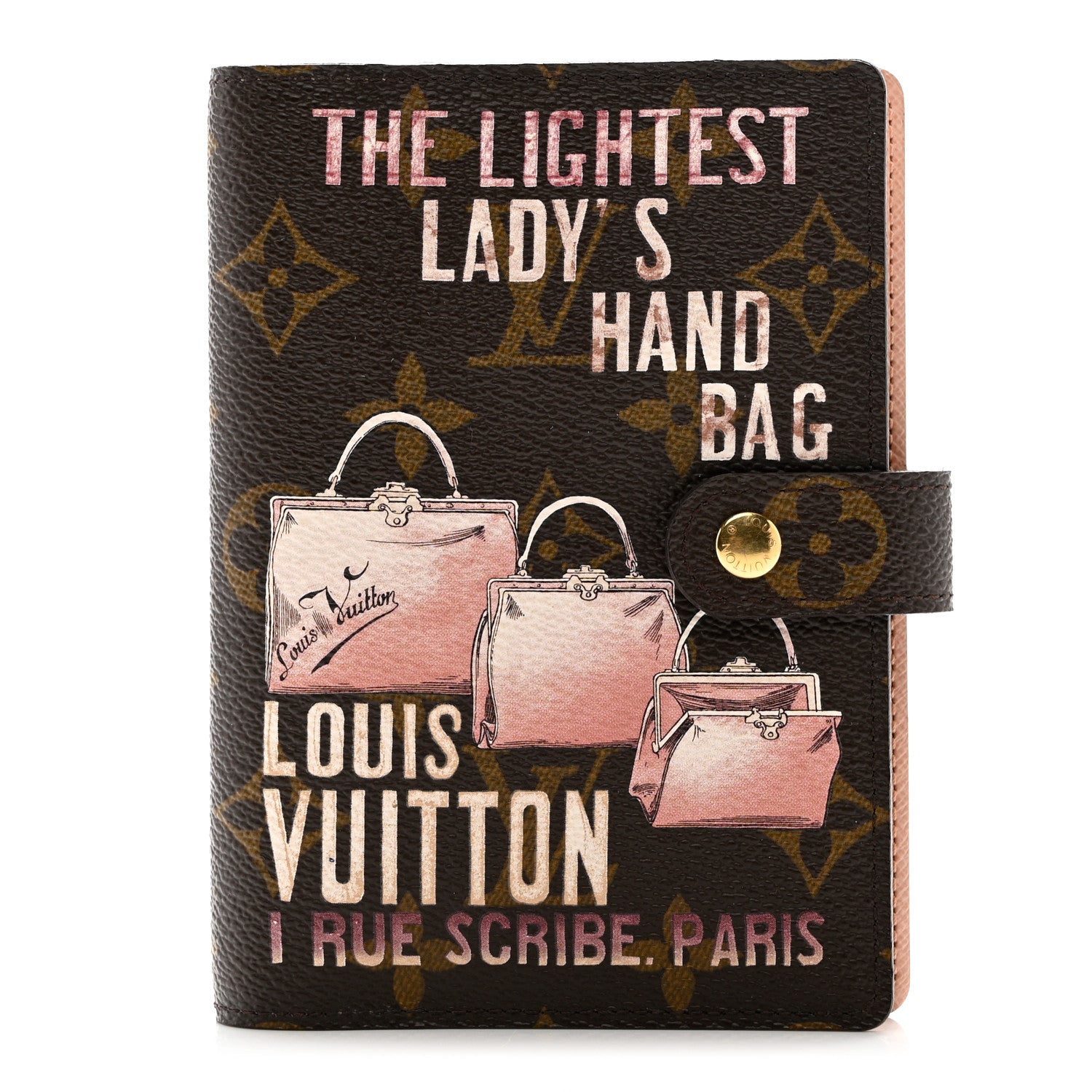 Louis Vuitton Monogram Affiche Small Ring Agenda Cover 1 of 6
