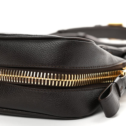 Tom Ford Grained Calfskin Medium Jennifer Crossbody Bag Black 9 of 11