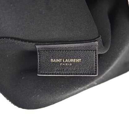 Saint Laurent Calfskin Large Shopping Tote Black 7 of 12