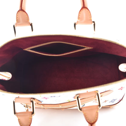 Louis Vuitton Monogram Multicolor Alma White 5 of 6