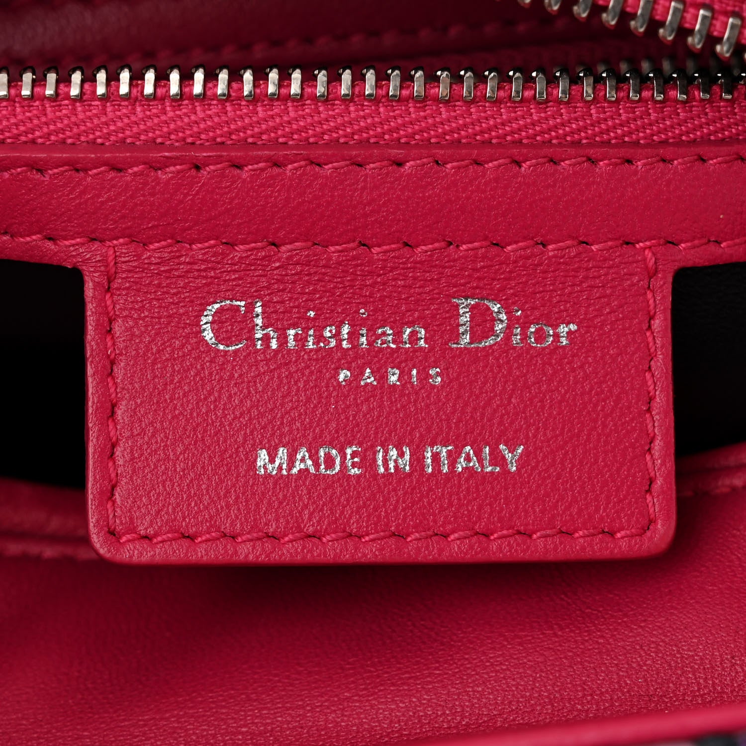 Christian Dior Tweed Medium Lady Dior Pink Multicolor 6 of 11