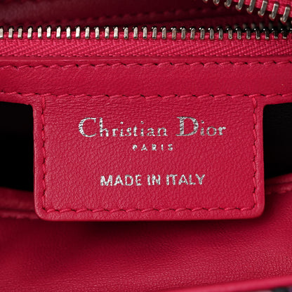 Christian Dior Tweed Medium Lady Dior Pink Multicolor 6 of 11