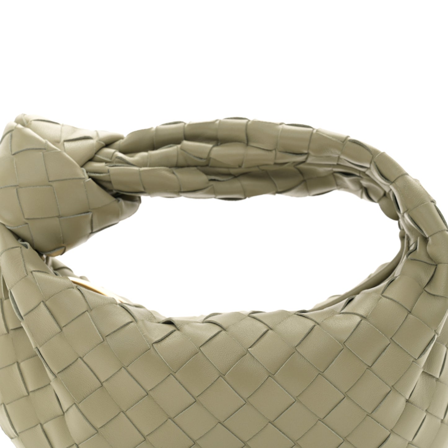 Nappa Intrecciato Mini Jodie Travertine
