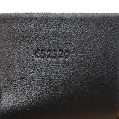 Loewe Shiny Calfskin Mini Cropped Puzzle Fold Tote Black 7 of 10
