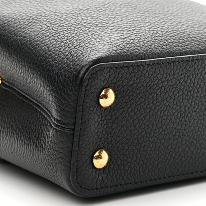 Louis Vuitton Taurillon Mini Capucines Black 8 of 9