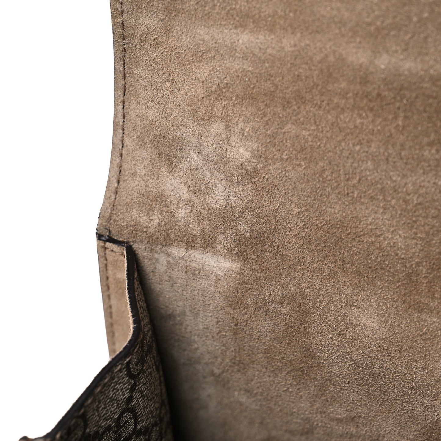 GG Supreme Monogram Medium Dionysus Shoulder Bag Taupe