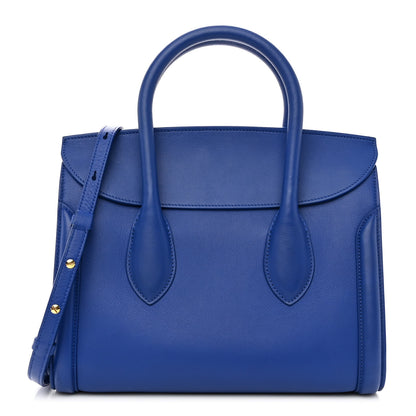 Alexander McQueen Sweet Calfskin Small Heroine 30 Blue 1 of 10
