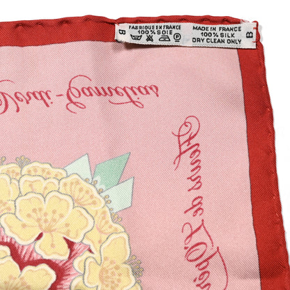 Hermes Silk Fleurs De L'Opera Scarf 90 2 of 4