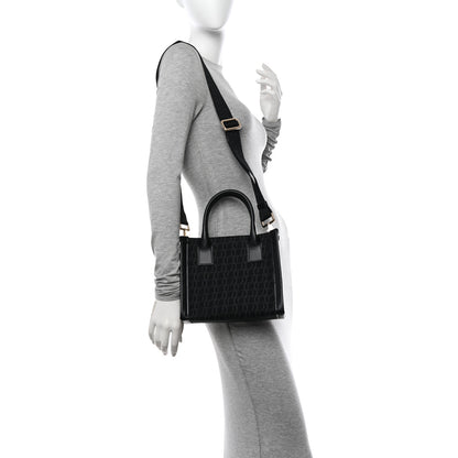Christian Louboutin Jacquard Toile Monogram By My Side Tote Black 2 of 9