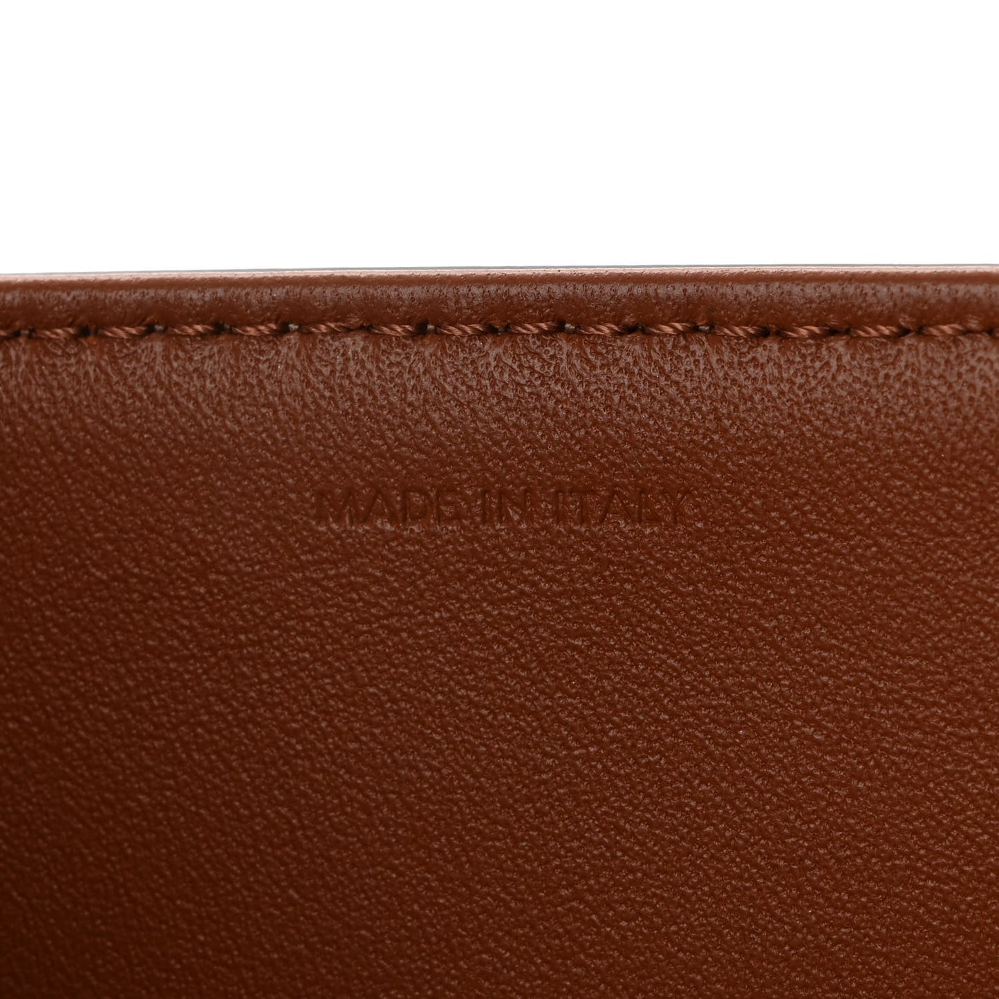 Triomphe Canvas Calfskin Medium Triomphe Bag Tan