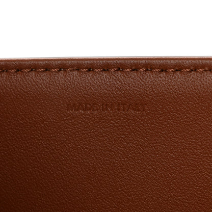 Celine Triomphe Canvas Calfskin Medium Triomphe Bag Tan 9 of 13