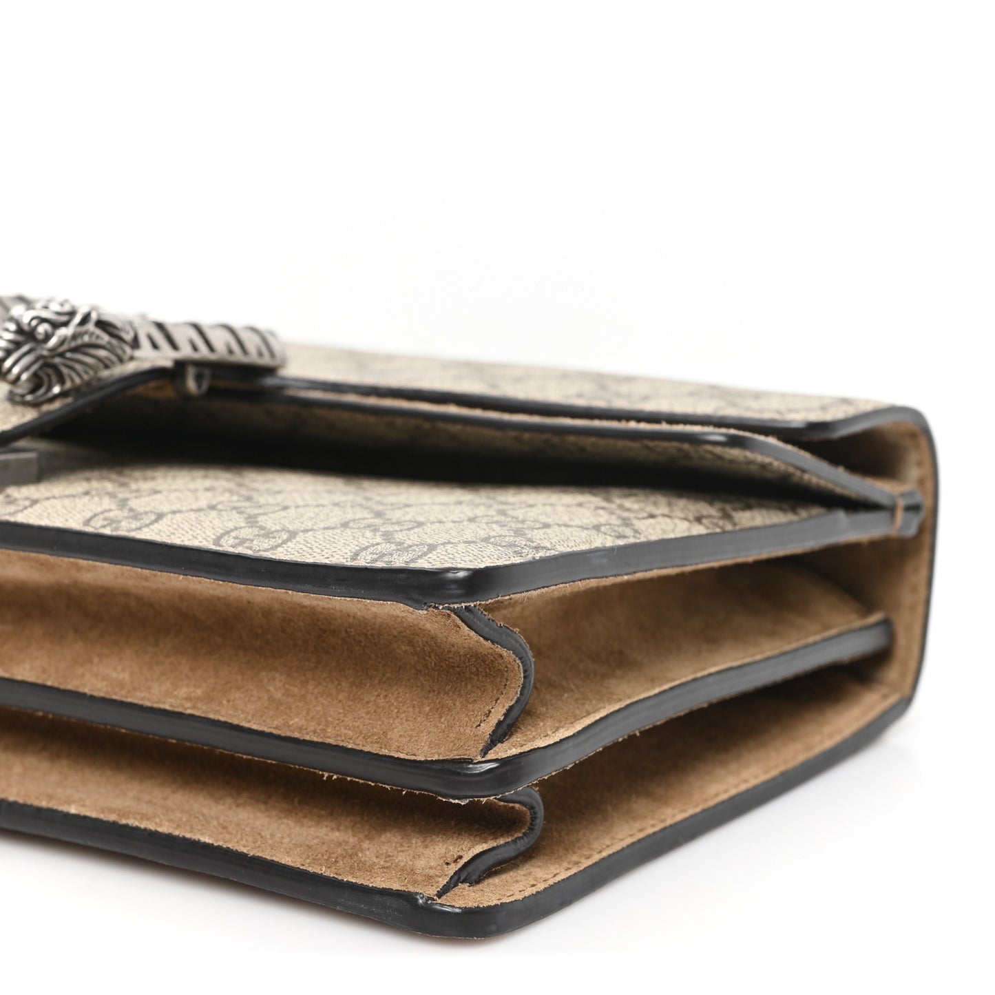 GG Supreme Monogram Small Dionysus Shoulder Bag Taupe