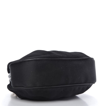 Chanel Satin Kisslock Evening Bag Black 4 of 11