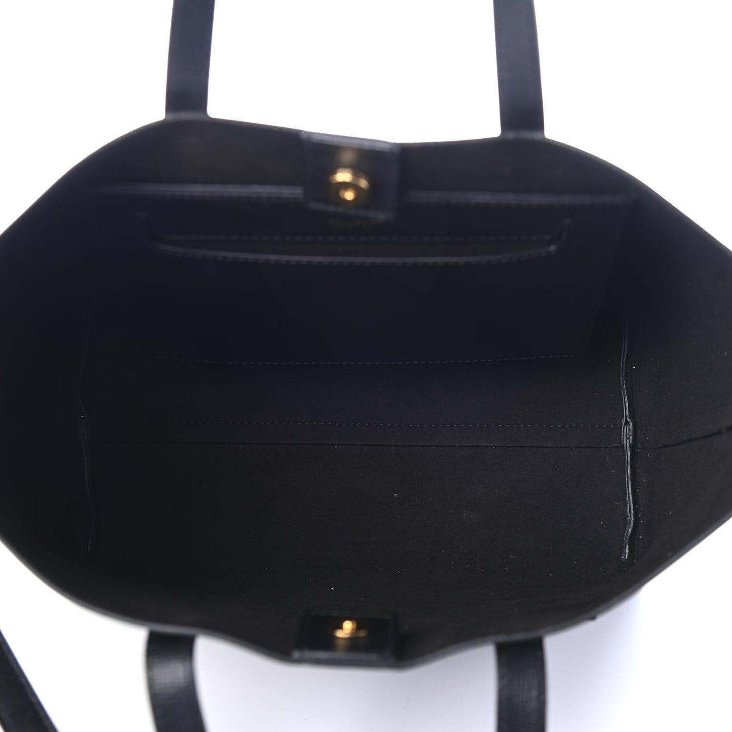 Saffiano Mini T Tote Black