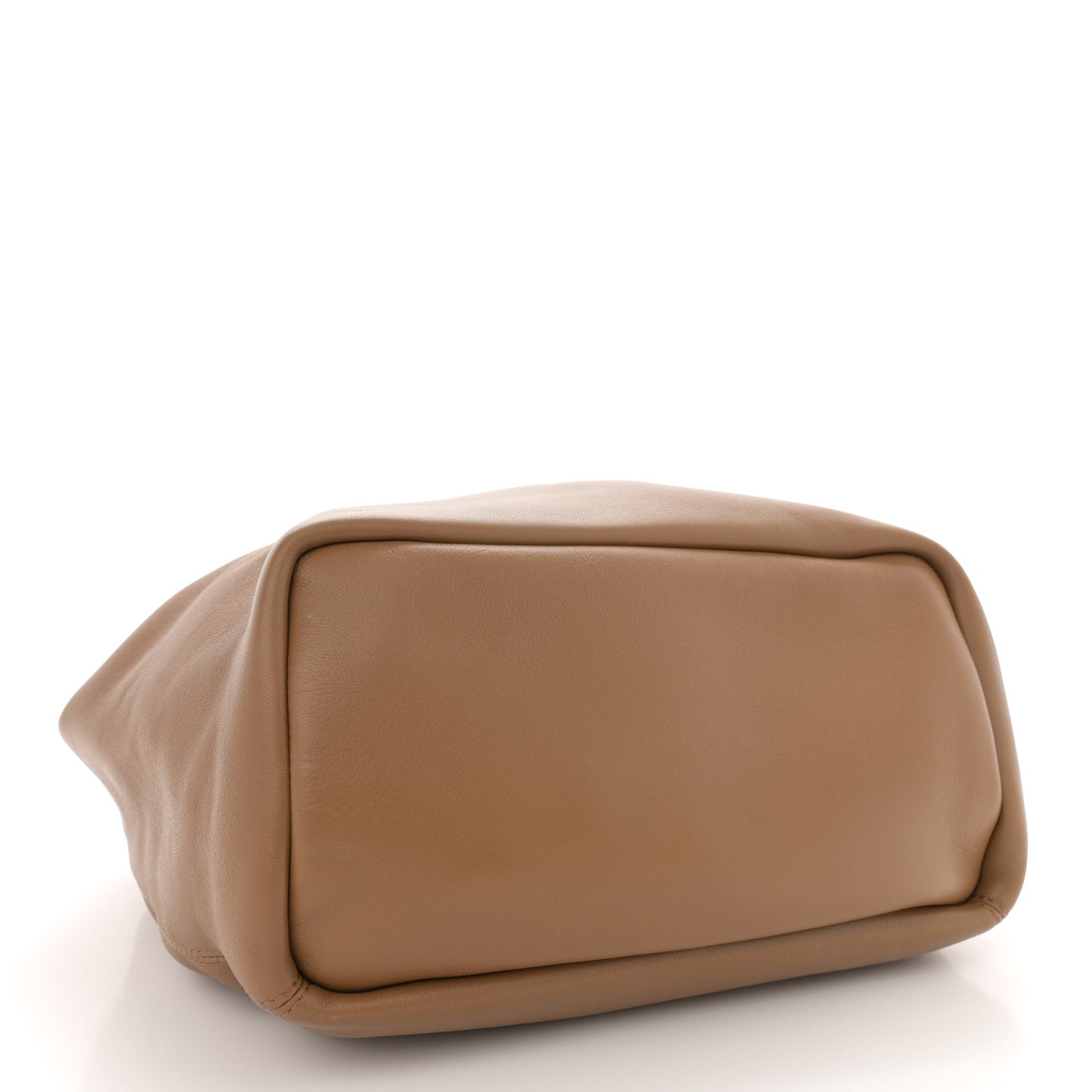Nappa Small Squeeze Bag Oak