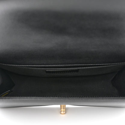 Chanel Caviar Quilted Medium Boy Flap Black 5 of 11