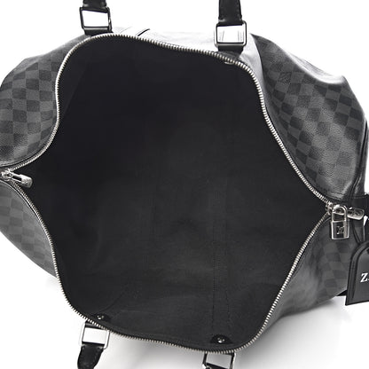 Louis Vuitton Damier Graphite Keepall Bandouliere 55 5 of 11