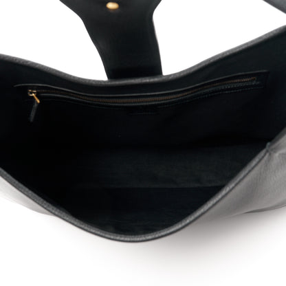 Gucci Goatskin Large Aphrodite Shoulder Bag Black 5 of 11