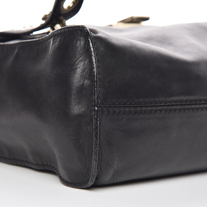 Jimmy Choo Calfskin Pauline Messenger Bag Black 23 of 24