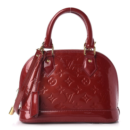 Louis Vuitton Vernis Alma BB Pomme D'Amour 1 of 8