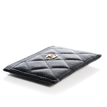 Chanel Caviar Quilted Card Holder Black 4 of 9