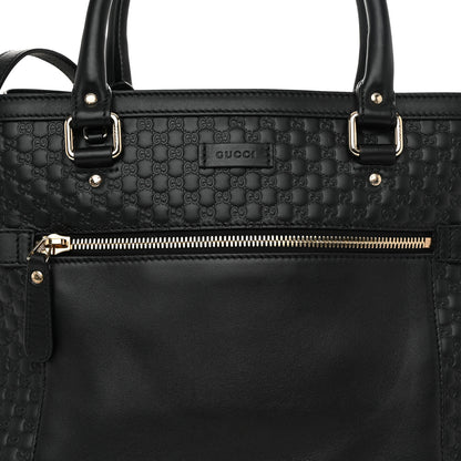 Gucci Soft Microguccissima Medium Tote Black 9 of 11