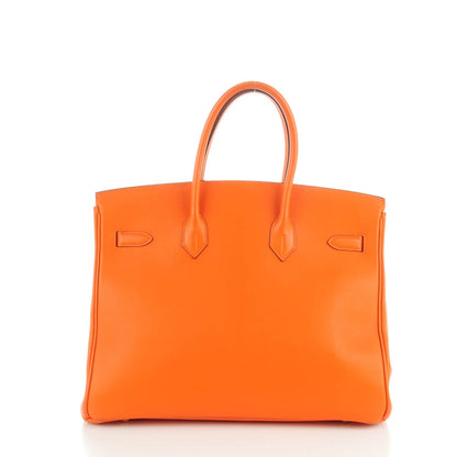 Hermes Swift Birkin 35 Orange 4 of 28