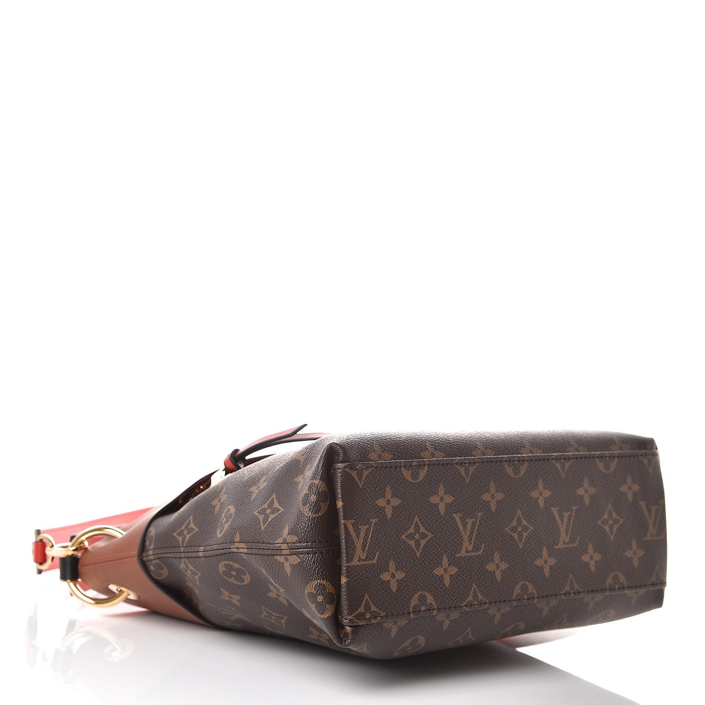 Monogram Tuileries Besace Caramel Rouge