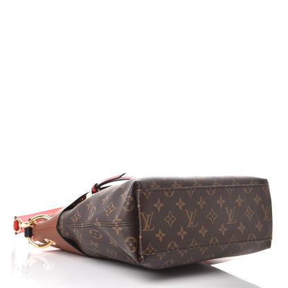 Louis Vuitton Monogram Tuileries Besace Caramel Rouge 4 of 9