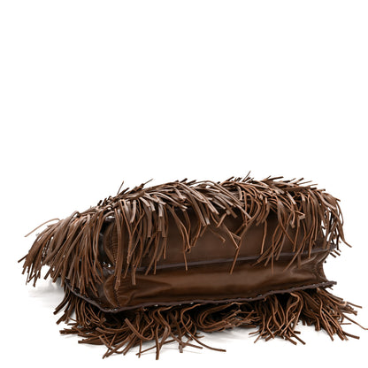 Prada Nappa Fringe Shopping Tote Noce 4 of 11